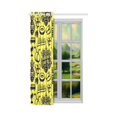 thumbnail image 3 of YUSDECOR Pineapples Pattern Window Curtain Living Room,Bedroom Window Drapes 52x84 inch, 3 of 3