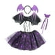 thumbnail image 1 of Conjunto de disfraz de Halloween, traje, diadema, tocado para niñas, falda de tutú y Violeta, 1 of 9