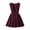 Red, variant on YUANxueke Girls V Neck Pleated Suspender Skirt, Solid Color Sleeveless High Waist Dress, Kids School Uniform Class Outfits