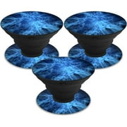 MightySkins POSOCK-Blue Mystic Flames Skin Decal Wrap for Sticker, Blue Mystic Flames - Pack of 3