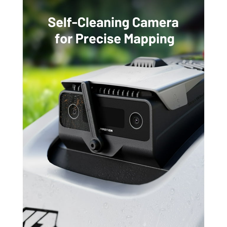 YUKA 2000(2024) Robot Lawn Mower, 3D Vision & RTK Technology