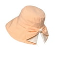 thumbnail image 2 of fatyb Wide Brim Bucket Hat for Women Sun Protection Outdoor Travel Womens Summer Beach Sun Hats with Bow, 2 of 4