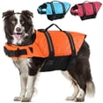 thumbnail image 1 of Dog Life Jackets, Reflective & Adjustable Preserver Vest with Enhanced Buoyancy & Rescue Handle for Swimming(XS), 1 of 6