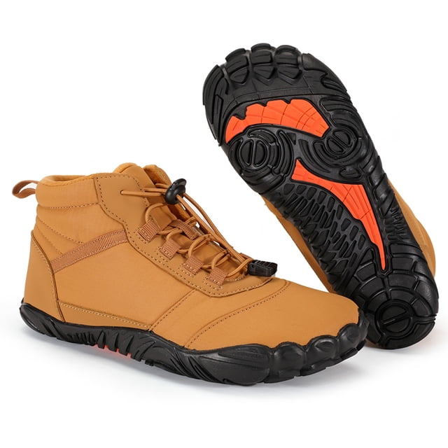 Botas Nieve Escalada Hombres Mujeres Antideslizantes Forrados Felpa para Actividades Al Aire Libre