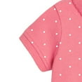 thumbnail image 5 of Vestido de manga corta con cuello vuelto para niña, estampado floral de verano, mangas cortas con cuello redondo, falda de princesa, 5 of 5