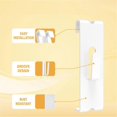 thumbnail image 2 of 24Pcs Gridwall Hooks Hangers,Grid Panel Hooks Grid Wall Hook Grid Wall Accessories Wire Grid Hook Grid Shelf Hooks, 2 of 5