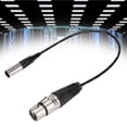 thumbnail image 4 of Haofy Lightweight Mini XLR 3Pin To XLR Cable, Black Mini XLR Audio Cable, For Photography Equipment SLR Camera, 4 of 8