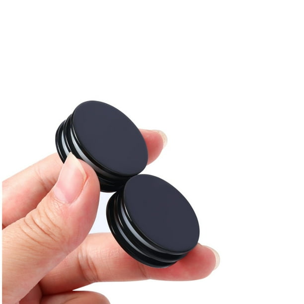 Imanes de neodimio resistentes con almohadillas adhesivas de doble cara, imanes fuertes para nevera, cocina, garaje, tierras raras para bricolaje, 1,25"