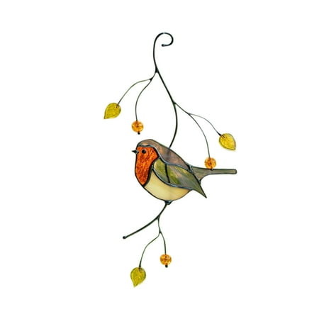 

Metal Bird Wall Decor Indoor Wall Art Sculpture Hanging Window Decoration