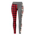 thumbnail image 5 of Ydojg Leggings For Women Tummy Control Casual Comfort Christmas Printed Leggings Workout Trousers Pants Grey 2Xl, 5 of 5