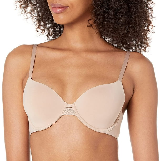Calvin Klein Womens Perfectly Fit Flex Lightly Lined Perfect Coverage T-Shirt  Bra 36C Cedar 