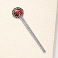 thumbnail image 4 of Mushroom Vintage Silver Lace-Edged Bookmark - Gift for Readers and Book Lovers, 4 of 5