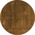 thumbnail image 1 of Ahgly Company Indoor Round Oriental Orange Industrial Area Rugs, 8' Round, 1 of 4