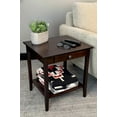 thumbnail image 6 of 2-Tier Solid Acacia End Table w/Drawer, 6 of 7