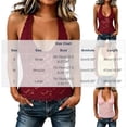 thumbnail image 3 of GUACER Lace Halter Tank Tops for Women, Sexy Deep V-Neck Sleeveless Camisole, Floral Mesh Overlay Slim Fit Vest, 3 of 5