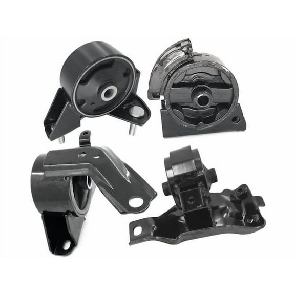Engine Mount and Transmission Mount Kit - Compatible with 1993 - 1997 Toyota Corolla - Replacement