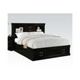 thumbnail image 3 of Sophisticated And Spacious Queen Size Storage Bed, Black, 3 of 8