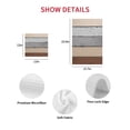 thumbnail image 7 of Brown Grey Kitchen Dish Towels for Drying Dishes Set of 2, Vintage Stripe Farmhouse Wood Grain Ombre Waffle Weave Microfiber Hand Tea Bathroom Towels Quick Dry & Absorbent Towel 12x12, 7 of 7
