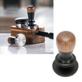 thumbnail image 4 of Coffee Hand Tamper, Walnut Stainless Steel Tamper 3 Sizes Constant Pressure Espresso Tamper, Sound Feedback, Adjustable Threaded Base, Ergonomic Design, 4 of 7