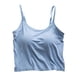 thumbnail image 2 of Blazers para mujer,Camisola de lentejuelas con almohadillas para el pecho, camiseta de yoga de poliéster, ropa informal sin mangas para mujer, sopatenor, 2 of 8