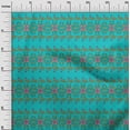 thumbnail image 2 of oneOone Tissu Polyester Lycra Tissu à Imprimé Floral en Blocs BTY 56 Pouces de Large, 2 of 4