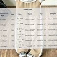 thumbnail image 3 of HAOTAGS Girls Sweatpants (5-15) Wide Leg Elastic Waist Pockets Side Stripe Track Pants Beige Size 14, 3 of 9