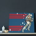 thumbnail image 3 of Lsque Astronaut Runs Forward Print Wall Art – Decorative Picture for Living Room, Bedroom, and Office (Horizontal), 3 of 6