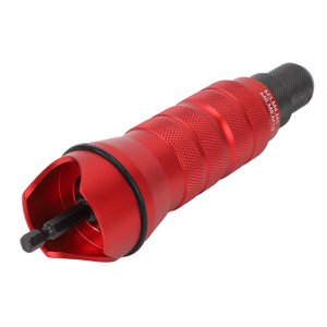 Adaptateur de rivet sans fil, 6 Têtes interchangeables Kit d'adaptateur pour perceuse électrique portative pour poignée antidérapante