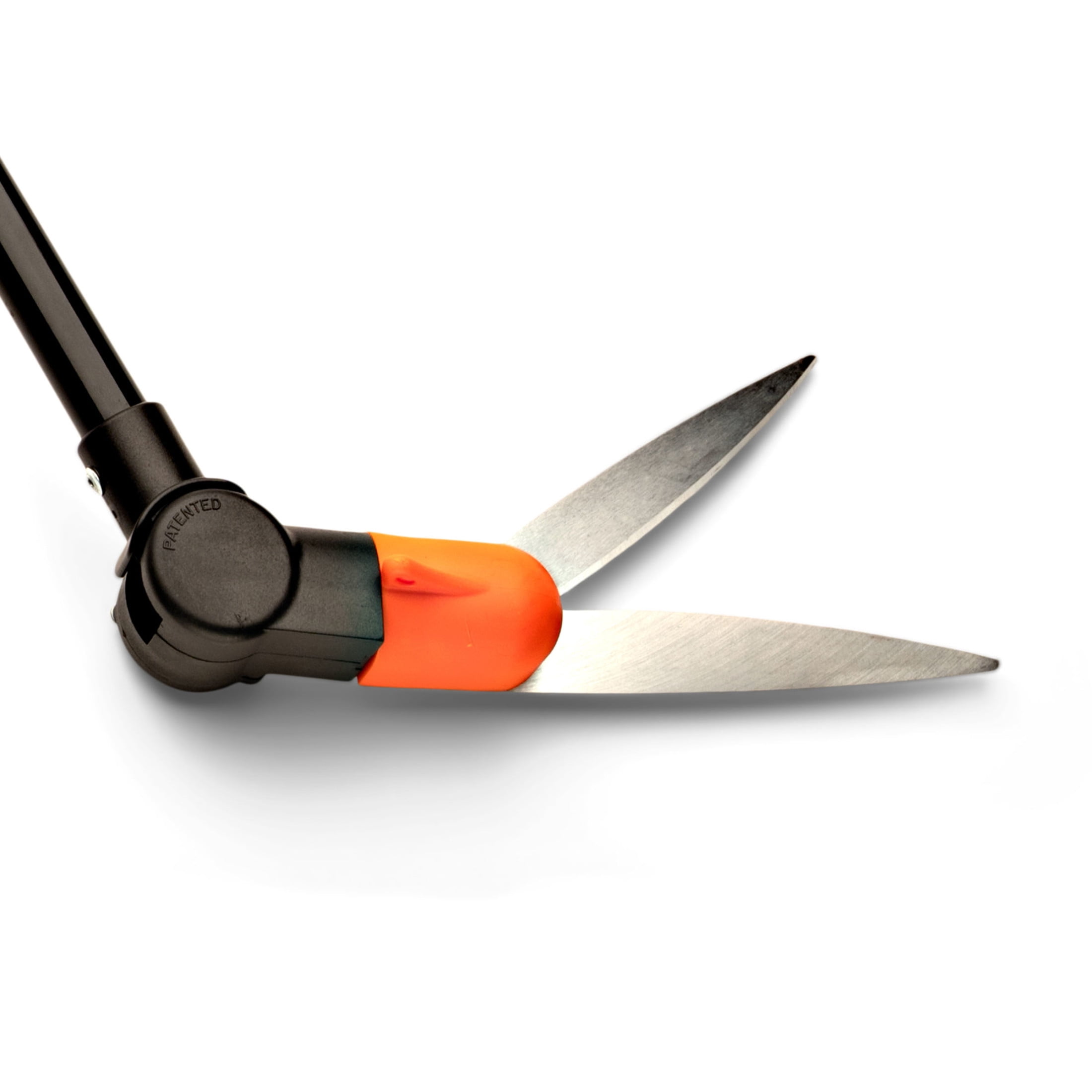 Kings County Tools Long Handle Grass Shears - 36” Edging Tool with 6” Swiveling Steel Blades