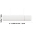 thumbnail image 2 of Arrêt de Porte pour Embrasure 2 - Panneau Déflecteur d'Air Universel et Ajustable pour la Maison, Housse d'Évent Extensible en Polyester Durable pour Prévenir le Vent et Économiser l'Énergie, 2 of 5