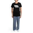 thumbnail image 4 of CafePress - Nebraska Women's Dark Pajamas - Women's Short Sleeve Print T-Shirt and Pants Dark Cotton Pajama Set, 4 of 7