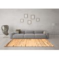 thumbnail image 3 of Ahgly Company Indoor Round Solid Orange Modern Area Rugs, 6' Round, 3 of 4