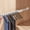 Left Installation, variant on Pull Out Pants Rack Right Side Mount Pants Rack for Closet Trousers Hanger Organizer with 9 Arms Retractable Space Saving Closet System for Wardrobe, 12.83x18.11in (Right Installation)