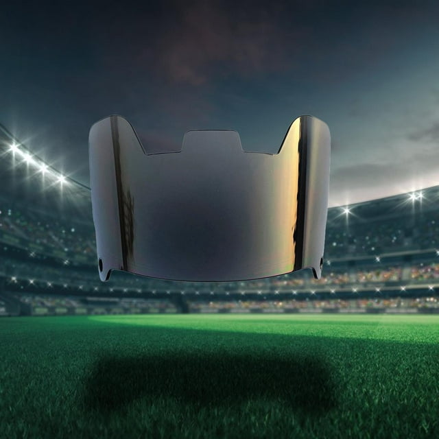 Visera de fútbol máscara facial de fútbol visera casco máscara mujeres hombres portátil práctico Negro
