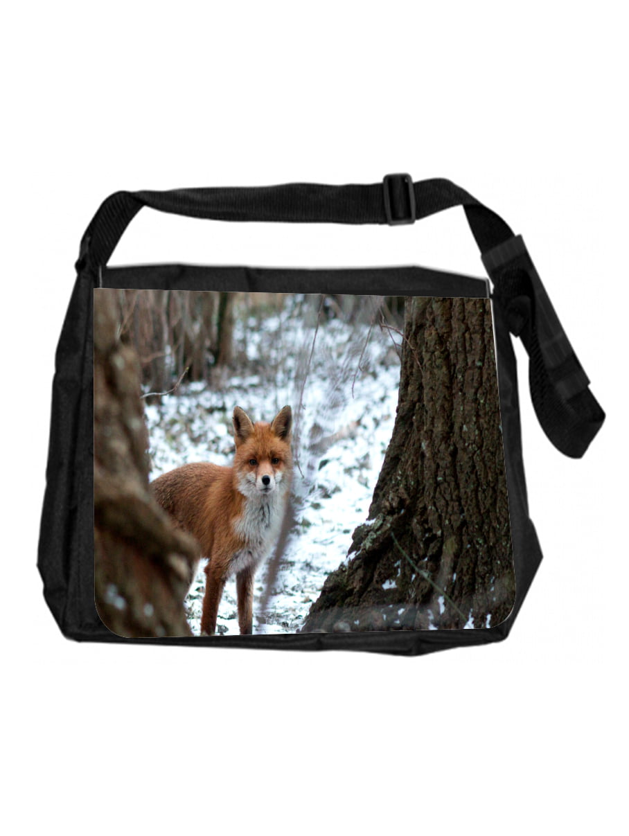 Play Snow Fox Art Animals Multi-Functional College Bags Students High School Girls Casual Daypack Kids Travel Backpack School Laptop Bookbags Teens Boy Outdoor Accessories 