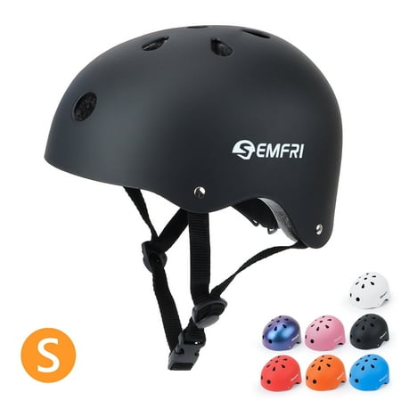 Semfri Kids Bike Helmet Ages 3-8 Years Old Boys Girls Children Black Adjustable Skateboard Cycling Helmet for Toddler to Youth price history on PriceWatchPro