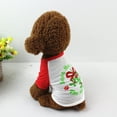 thumbnail image 4 of Labymos Mascotas Camiseta navideña para perros Ropa, 4 of 5