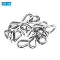 thumbnail image 3 of Unique Bargains M3 Stainless Steel Thimble, 50 Pack Wire Rope Thimbles for 1/8' Wire Rope, 3 of 6