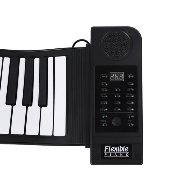 Cergrey Portable 88 touches clavier électronique main enroulant le