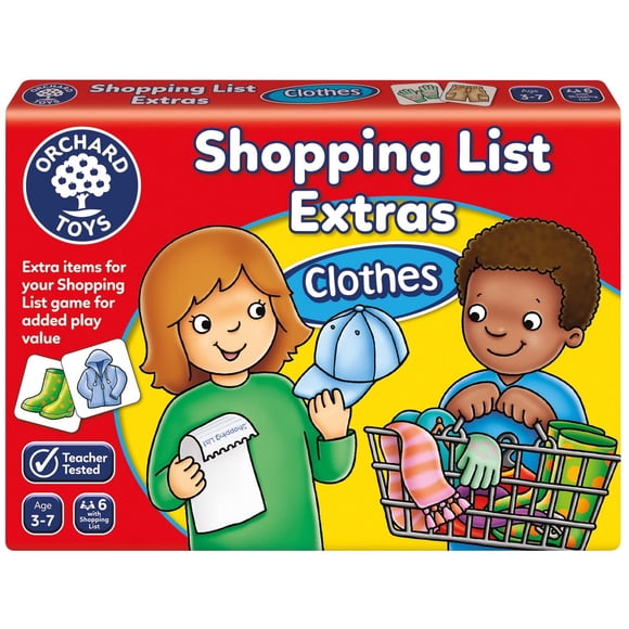 Paquete de refuerzo de lista de compras - Ropa
