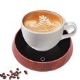 thumbnail image 1 of Coffee Mug Warmer, Cup Warmer for Desk Auto-Sensing Shut-Off, Tasse Chauffante, Mug Warmer for Coffee Milk Tea Beverage Warming, 2-Temperature Settings, Gifts for Family & Office, Wood Grain, 1 of 8