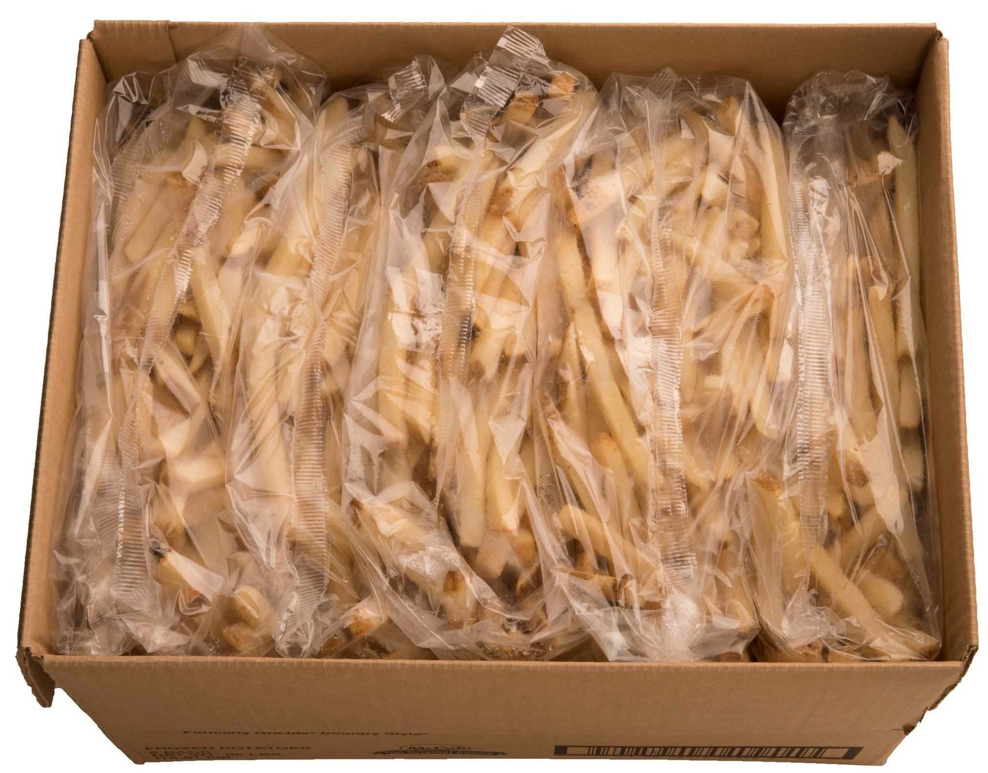 McCain Ore Ida Country Style Straight Cut French Fry, 5 Pound -- 6 per case