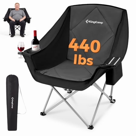 kingcamp padded camping chairs for product