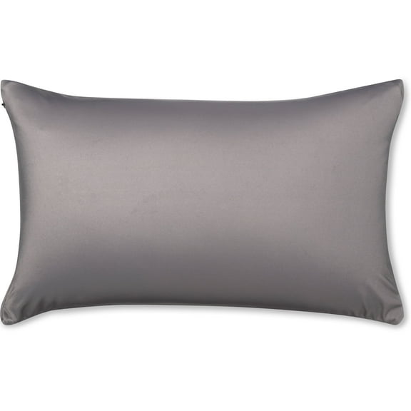 12" x 20" Throw Pillow – Stone Grey: 1 PCS Luxurious Premium Microbead Pillow With 85/15 Nylon/Spandex Fabric. Forever Fluffy, Outstanding Beauty & Support. Silky, Soft & Beyond Comfortable