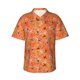 thumbnail image 1 of Balery Spider Camisas hawaianas de manga corta para hombre, camisas playeras de corte holgado, camisas de vacaciones con botones,XX-Large, 1 of 7