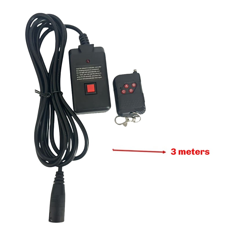 2X Wired Remote Controller for Fog Machines for 400W 900W 1500W Foggers Ideal for Stage Effects and Mist Generation