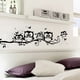 thumbnail image 1 of Un conjunto de cinco pegatinas de pared de búho, pegatinas decorativas, pegatinas de pared, 1 of 5
