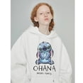 thumbnail image 4 of Sudadera con capucha de Disney Stitch para mujer, jerséis Harajuku, Tops informales Kawaii bonitos, Sudadera con cuello redondo y estampado de Ángel, sudadera Extragrande, 4 of 5