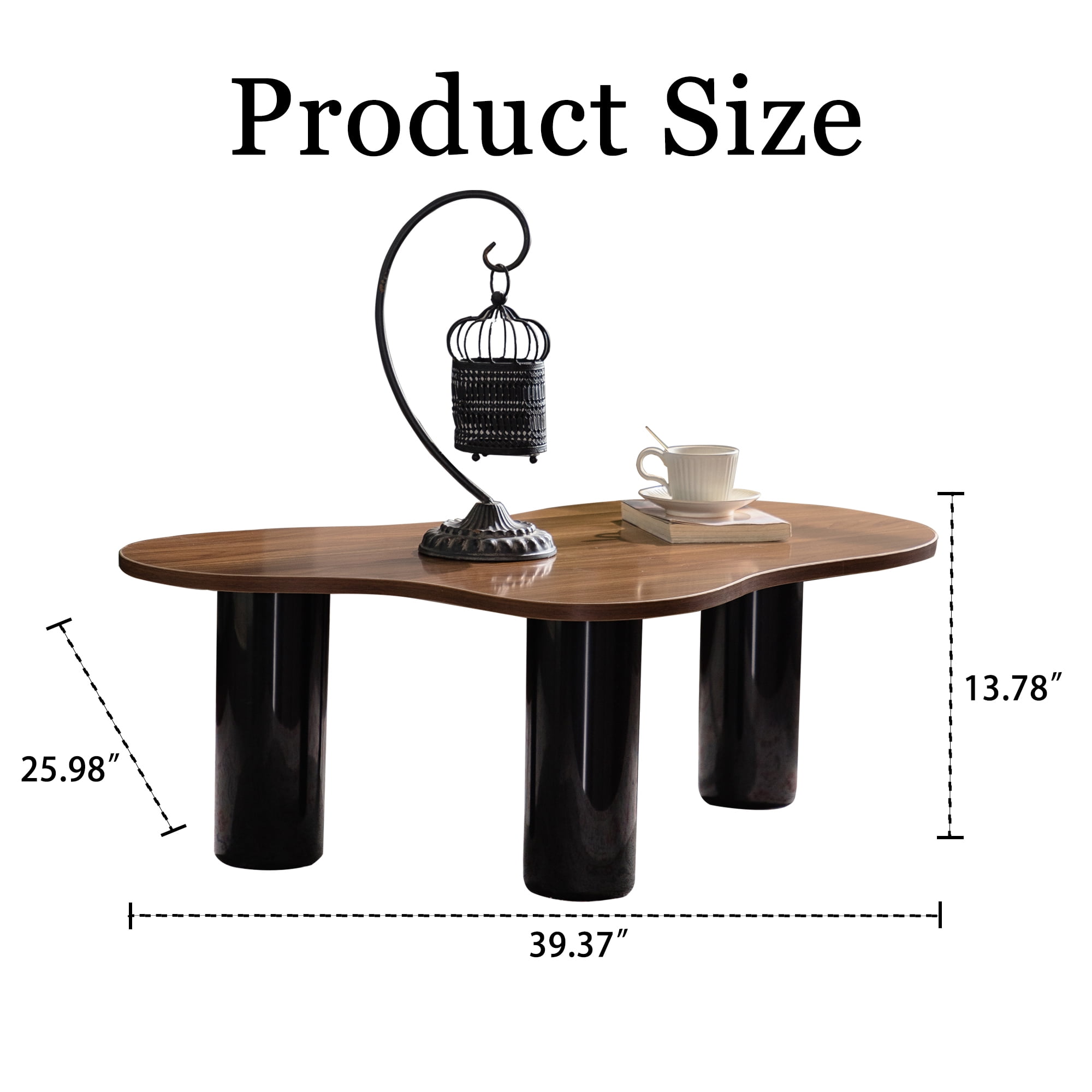Leumius Cloud Coffee Table Modern Colour Combination Coffee Table Coffee Table for Living Room Apartment Easy Assembly