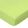 SheetWorld Fitted 100% Cotton Flannel Play Yard Sheet Fits BabyBjorn Travel Crib Light 24 x 42, Flannel - Lime